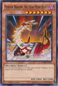 Fusilier Dragon, the Dual-Mode Beast SDMP-EN015 Yu-Gi-Oh card from Structure Deck: Master of Pendulum