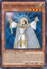 Lyla, Lightsworn Sorceress SDMP-EN016 Yu-Gi-Oh card from Structure Deck: Master of Pendulum