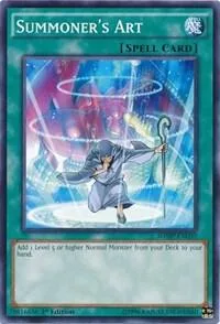 Summoner's Art SDMP-EN030 Yu-Gi-Oh card from Structure Deck: Master of Pendulum