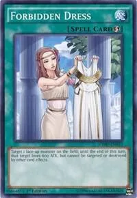 Forbidden Dress SDMP-EN033 Yu-Gi-Oh card from Structure Deck: Master of Pendulum