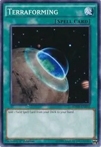Terraforming SDMP-EN035 Yu-Gi-Oh card from Structure Deck: Master of Pendulum
