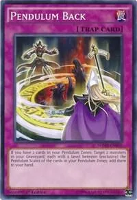 Pendulum Back SDMP-EN036 Yu-Gi-Oh card from Structure Deck: Master of Pendulum