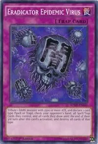 Eradicator Epidemic Virus SDMP-EN040 Yu-Gi-Oh card from Structure Deck: Master of Pendulum