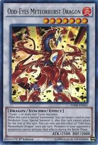 Odd-Eyes Meteorburst Dragon SDMP-EN041 Yu-Gi-Oh card from Structure Deck: Master of Pendulum