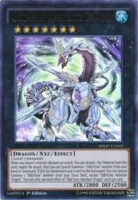 Odd-Eyes Absolute Dragon SDMP-EN042 Yu-Gi-Oh card from Structure Deck: Master of Pendulum