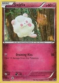 Swirlix - 9/12 #009/012 Holofoil Pokémon card from McDonald's Promos 2014