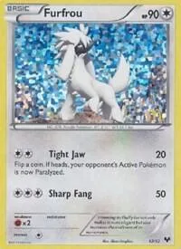 Furfrou - 12/12 #012/012 Holofoil Pokémon card from McDonald's Promos 2014
