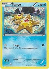 Staryu - 4/12 #004/012 Holofoil Pokémon card from McDonald's Promos 2015