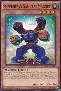 Superheavy Samurai Magnet BOSH-EN008 Yu-Gi-Oh card from Breakers of Shadow