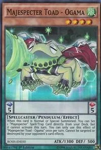 Majespecter Toad - Ogama BOSH-EN030 Yu-Gi-Oh card from Breakers of Shadow