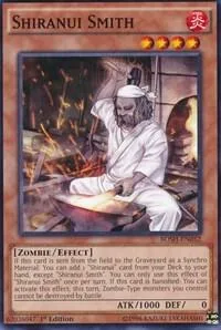 Shiranui Smith BOSH-EN032 Yu-Gi-Oh card from Breakers of Shadow