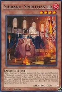 Shiranui Spiritmaster BOSH-EN033 Yu-Gi-Oh card from Breakers of Shadow