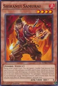 Shiranui Samurai BOSH-EN034 Yu-Gi-Oh card from Breakers of Shadow