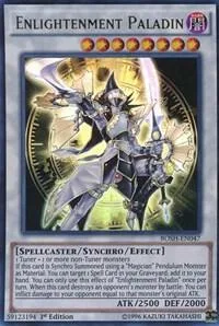 Enlightenment Paladin BOSH-EN047 1st Edition Yu-Gi-Oh card from Breakers of Shadow