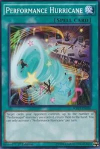 Performance Hurricane BOSH-EN056 Yu-Gi-Oh card from Breakers of Shadow