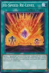 Hi-Speed Re-Level BOSH-EN058 Yu-Gi-Oh card from Breakers of Shadow