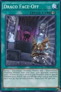 Draco Face-Off BOSH-EN061 Yu-Gi-Oh card from Breakers of Shadow