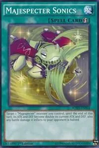 Majespecter Sonics BOSH-EN064 Yu-Gi-Oh card from Breakers of Shadow