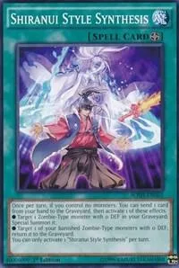 Shiranui Style Synthesis BOSH-EN065 Yu-Gi-Oh card from Breakers of Shadow
