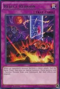 Reject Reborn BOSH-EN071 Yu-Gi-Oh card from Breakers of Shadow