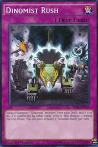 Dinomist Rush BOSH-EN073 Yu-Gi-Oh card from Breakers of Shadow