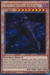 Kozmo Dark Eclipser BOSH-EN085 1st Edition Yu-Gi-Oh card from Breakers of Shadow