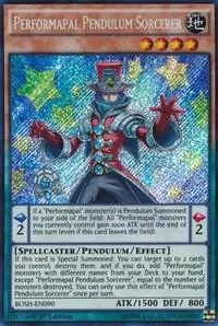 Performapal Pendulum Sorcerer BOSH-EN090 Unlimited Yu-Gi-Oh card from Breakers of Shadow