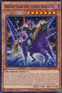 Arisen Gaia the Fierce Knight BOSH-EN098 1st Edition Yu-Gi-Oh card from Breakers of Shadow