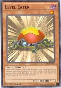 Level Eater SR01-EN020 1st Edition Yu-Gi-Oh card from Structure Deck: Emperor of Darkness
