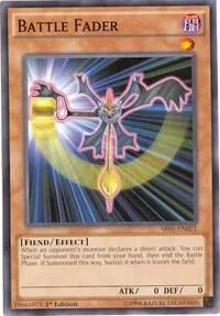 Battle Fader SR01-EN021 Unlimited Yu-Gi-Oh card from Structure Deck: Emperor of Darkness