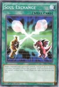 Soul Exchange SR01-EN030 Unlimited Yu-Gi-Oh card from Structure Deck: Emperor of Darkness