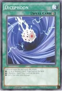 Dicephoon SR01-EN032 1st Edition Yu-Gi-Oh card from Structure Deck: Emperor of Darkness