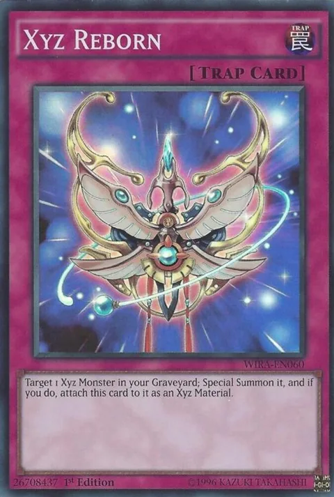 Xyz Reborn WIRA-EN060 Yu-Gi-Oh card from Wing Raiders