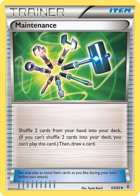 Maintenance #64/83 Pokémon card from Generations