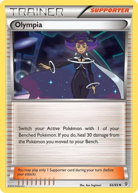 Olympia #66/83 Pokémon card from Generations