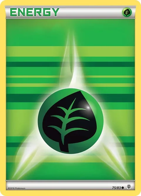 Grass Energy #75/83 Pokémon card from Generations