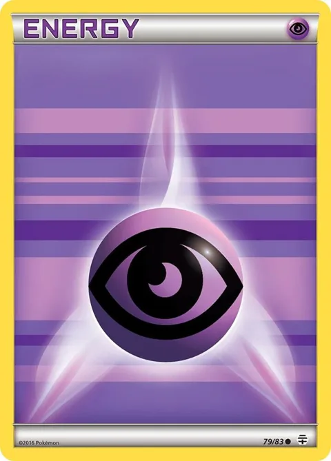 Psychic Energy #79/83 Reverse Holofoil Pokémon card from Generations