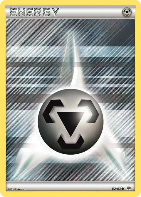 Metal Energy #82/83 Pokémon card from Generations
