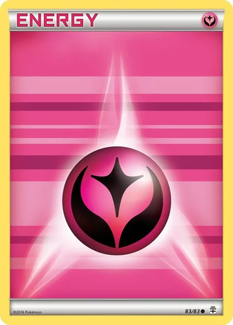 Fairy Energy #83/83 Reverse Holofoil Pokémon card from Generations