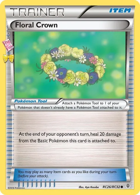 Floral Crown #RC26/RC32 Pokémon card from Generations: Radiant Collection