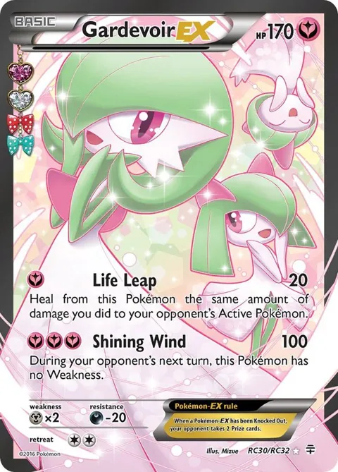 Gardevoir EX Full Art #RC30/RC32 Holofoil Pokémon card from Generations: Radiant Collection