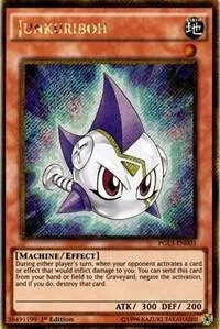 Junkuriboh PGL3-EN003 Yu-Gi-Oh card from Premium Gold: Infinite Gold
