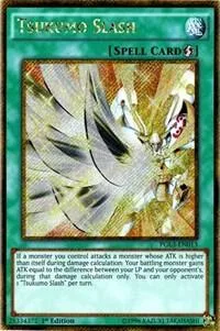 Tsukumo Slash PGL3-EN013 Yu-Gi-Oh card from Premium Gold: Infinite Gold
