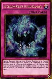 The Phantom Knights of Shade Brigandine PGL3-EN015 Yu-Gi-Oh card from Premium Gold: Infinite Gold