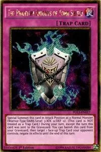 The Phantom Knights of Tomb Shield PGL3-EN017 Yu-Gi-Oh card from Premium Gold: Infinite Gold