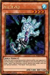 Ice Hand PGL3-EN023 Yu-Gi-Oh card from Premium Gold: Infinite Gold
