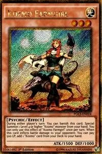 Kozmo Farmgirl PGL3-EN024 Yu-Gi-Oh card from Premium Gold: Infinite Gold
