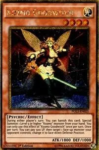 Kozmo Goodwitch PGL3-EN025 Yu-Gi-Oh card from Premium Gold: Infinite Gold