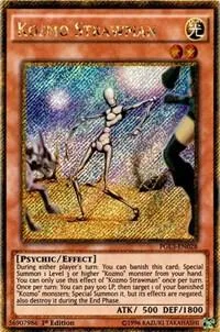 Kozmo Strawman PGL3-EN028 Yu-Gi-Oh card from Premium Gold: Infinite Gold