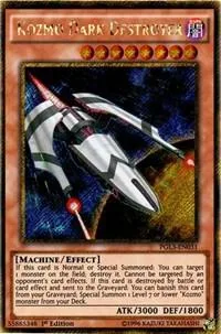 Kozmo Dark Destroyer PGL3-EN031 Yu-Gi-Oh card from Premium Gold: Infinite Gold